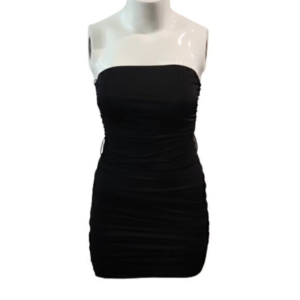 [Twenty One] Black Fitted Dress - Size L